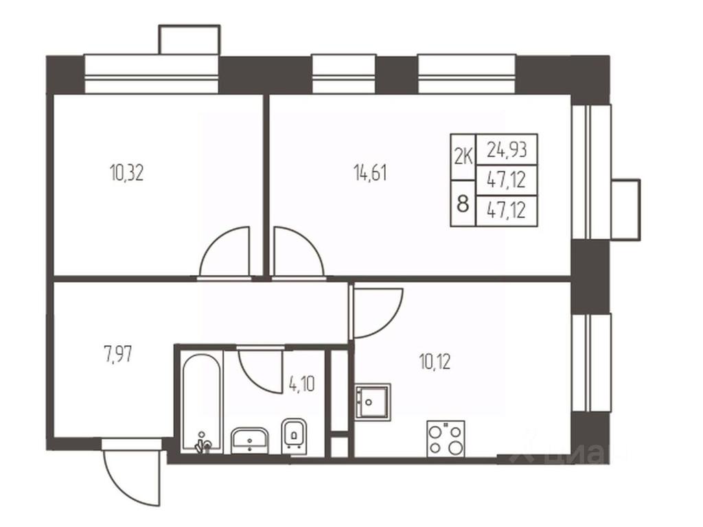 1-BD Apartment Sale, 47.1 sq. m. at Novaya Ivanteevka, Zavodskaya ulitsa, Ivanteyevka, Pshkinskiy Urban District, Moscow Region, Russia #1 1-BD Apartment Sale, 47.1 sq. m. at Novaya Ivanteevka, Zavodskaya ulitsa, Ivanteyevka, Pshkinskiy Urban District, Moscow Region, Russia #1