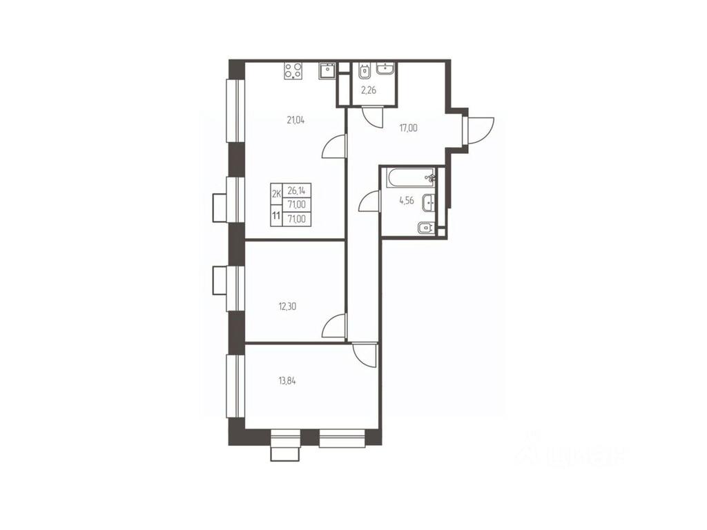 1-BD Apartment Sale, 71 sq. m. at Novaya Ivanteevka, Zavodskaya ulitsa, Ivanteyevka, Pshkinskiy Urban District, Moscow Region, Russia #1 1-BD Apartment Sale, 71 sq. m. at Novaya Ivanteevka, Zavodskaya ulitsa, Ivanteyevka, Pshkinskiy Urban District, Moscow Region, Russia #1