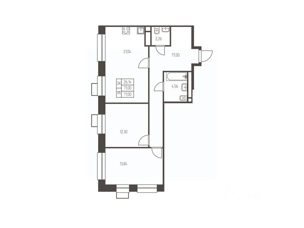 1-BD Apartment Sale, 71 sq. m. at Novaya Ivanteevka, Zavodskaya ulitsa, Ivanteyevka, Pshkinskiy Urban District, Moscow Region, Russia #1 1-BD Apartment Sale, 71 sq. m. at Novaya Ivanteevka, Zavodskaya ulitsa, Ivanteyevka, Pshkinskiy Urban District, Moscow Region, Russia #1