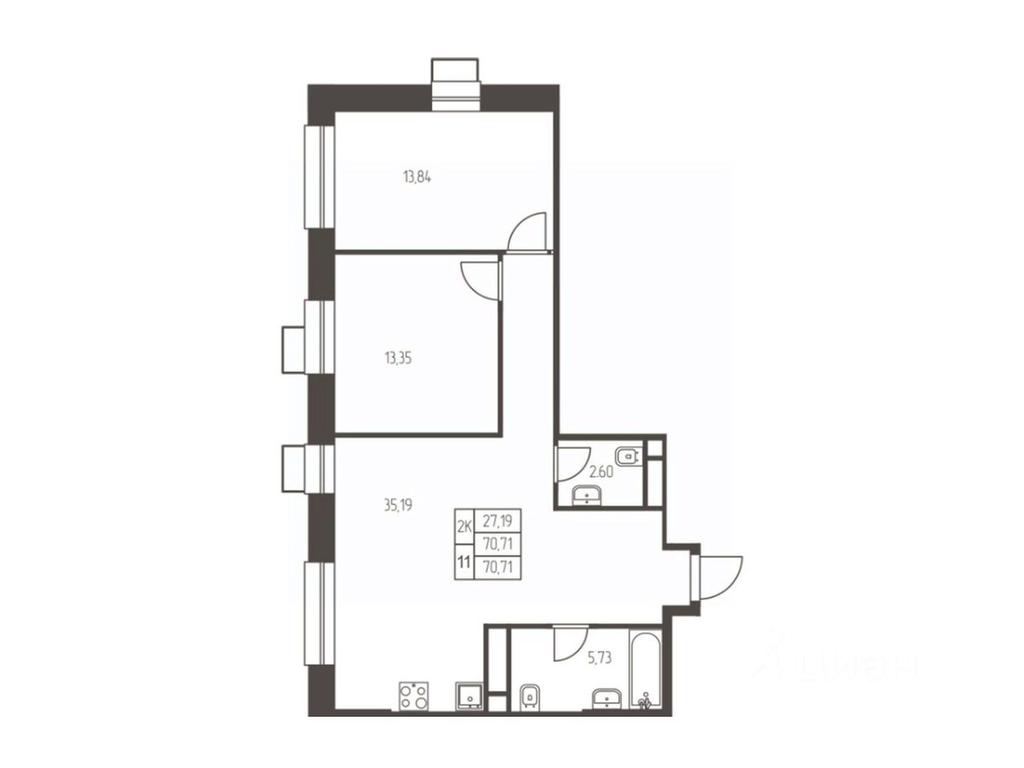 1-BD Apartment Sale, 70.7 sq. m. at Novaya Ivanteevka, Zavodskaya ulitsa, Ivanteyevka, Pshkinskiy Urban District, Moscow Region, Russia #1 1-BD Apartment Sale, 70.7 sq. m. at Novaya Ivanteevka, Zavodskaya ulitsa, Ivanteyevka, Pshkinskiy Urban District, Moscow Region, Russia #1