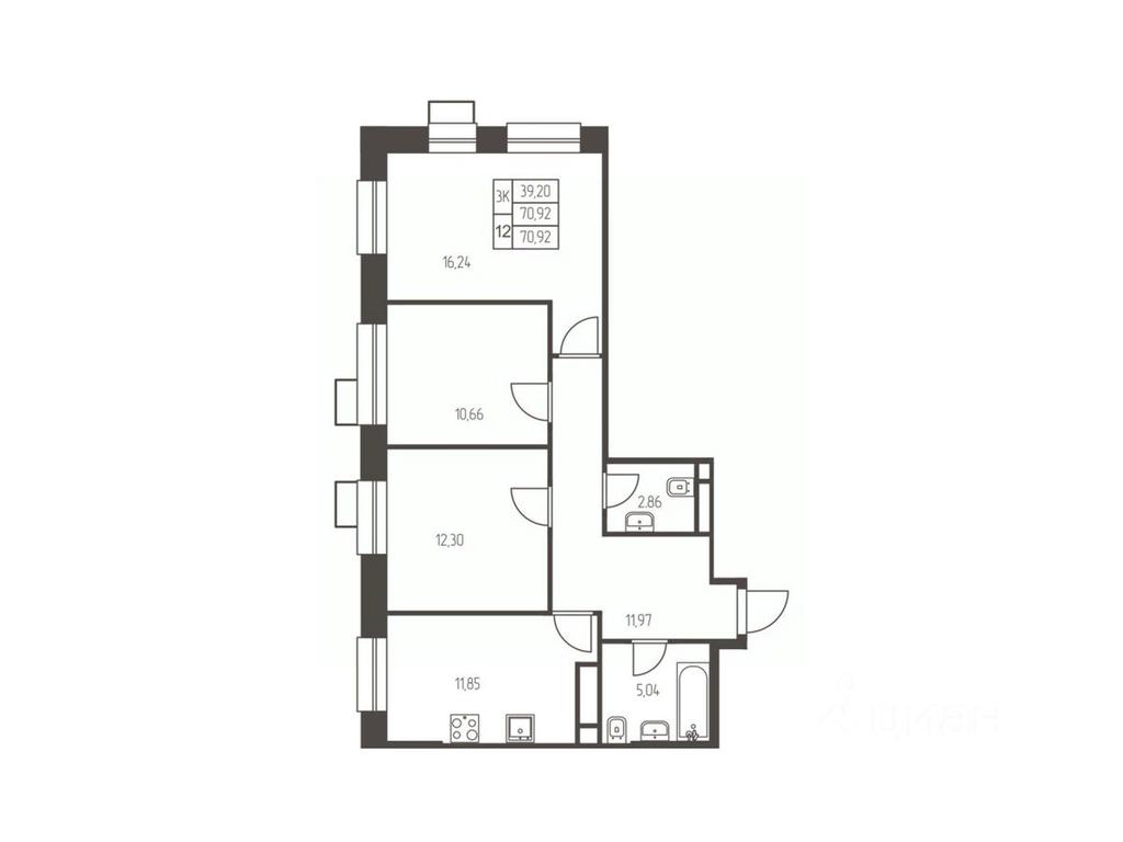 2-BD Apartment Sale, 70.9平方米 at Novaya Ivanteevka, Zavodskaya ulitsa, Ivanteyevka, Pshkinskiy Urban District, Moscow Region, Russia #1 2-BD Apartment Sale, 70.9平方米 at Novaya Ivanteevka, Zavodskaya ulitsa, Ivanteyevka, Pshkinskiy Urban District, Moscow Region, Russia #1