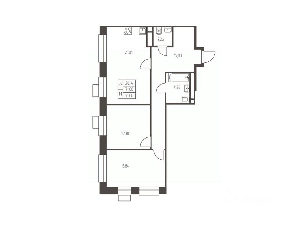 1-BD Apartment Sale, 71 sq. m. at Novaya Ivanteevka, Zavodskaya ulitsa, Ivanteyevka, Pshkinskiy Urban District, Moscow Region, Russia #1 1-BD Apartment Sale, 71 sq. m. at Novaya Ivanteevka, Zavodskaya ulitsa, Ivanteyevka, Pshkinskiy Urban District, Moscow Region, Russia #1