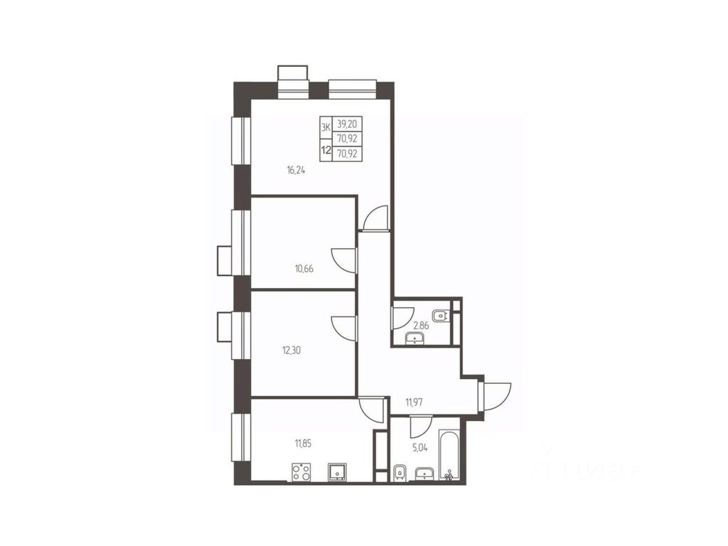 2-BD Apartment Sale, 70.9平方米 at Novaya Ivanteevka, Zavodskaya ulitsa, Ivanteyevka, Pshkinskiy Urban District, Moscow Region, Russia #1 2-BD Apartment Sale, 70.9平方米 at Novaya Ivanteevka, Zavodskaya ulitsa, Ivanteyevka, Pshkinskiy Urban District, Moscow Region, Russia #1