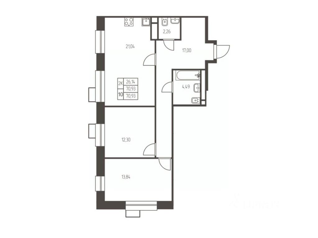 1-BD Apartment Sale, 70.9 sq. m. at Novaya Ivanteevka, Zavodskaya ulitsa, Ivanteyevka, Pshkinskiy Urban District, Moscow Region, Russia #1 1-BD Apartment Sale, 70.9 sq. m. at Novaya Ivanteevka, Zavodskaya ulitsa, Ivanteyevka, Pshkinskiy Urban District, Moscow Region, Russia #1