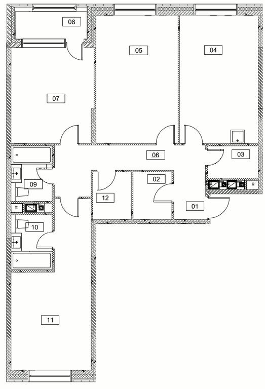 3-BD Apartment Sale, 107 sq. m. at Serebrianyi Fontan, Novoalekseyevskaya Street, 16к1, Moscow, Russia #1 3-BD Apartment Sale, 107 sq. m. at Serebrianyi Fontan, Novoalekseyevskaya Street, 16к1, Moscow, Russia #1