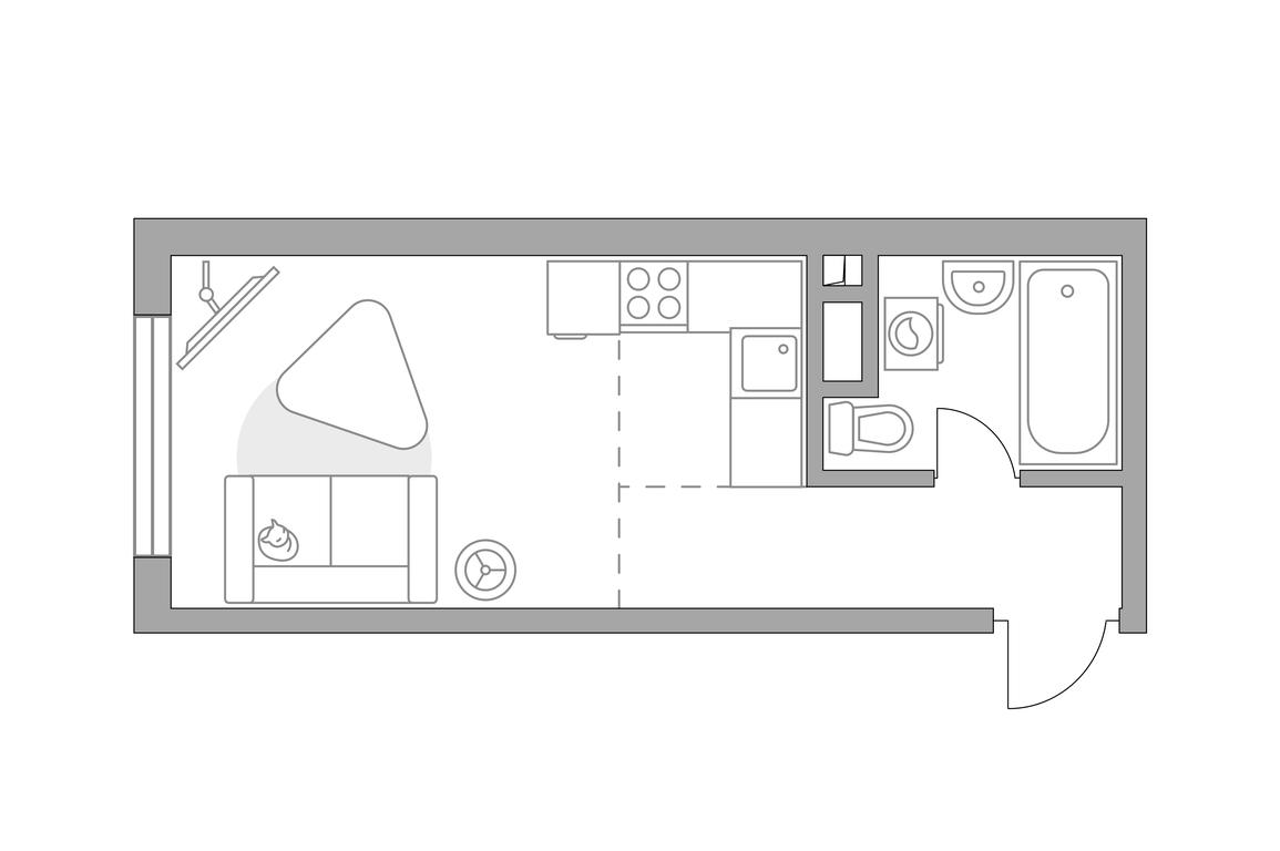 Apartment Sale, 25.15 sq. m. at BeLuck Kolomenskoe, Kashirskoye Highway, Moscow, Russia #1 Apartment Sale, 25.15 sq. m. at BeLuck Kolomenskoe, Kashirskoye Highway, Moscow, Russia #1