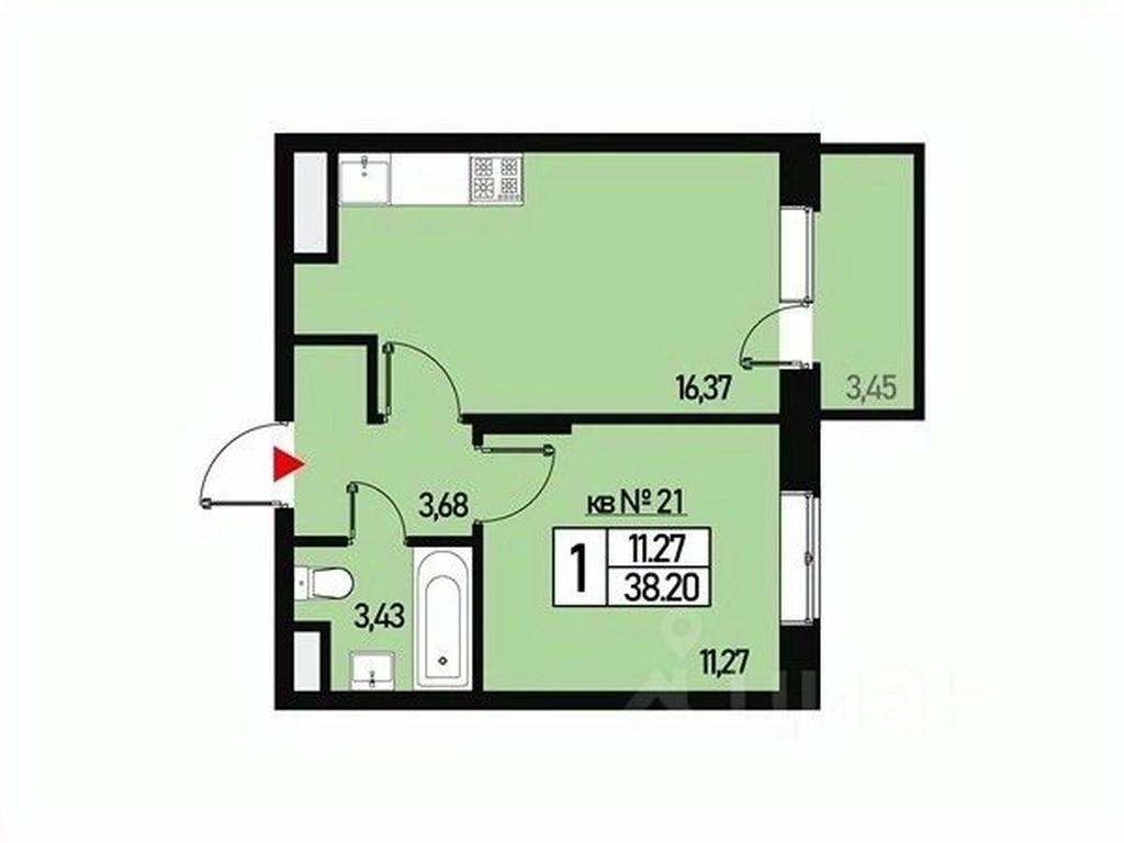 Apartment Sale, 34 sq. m. at Borisoglebskoe, Generala Donskova Street, Novofyodorovskoye Settlement, Moscow, Russia #1 Apartment Sale, 34 sq. m. at Borisoglebskoe, Generala Donskova Street, Novofyodorovskoye Settlement, Moscow, Russia #1