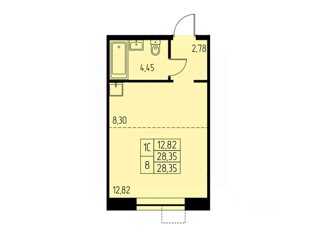 Apartment Sale, 28.4 sq. m. at Dom na Studencheskom, Studencheskiy proyezd, Ivanteyevka, Pshkinskiy Urban District, Moscow Region, Russia #1 Apartment Sale, 28.4 sq. m. at Dom na Studencheskom, Studencheskiy proyezd, Ivanteyevka, Pshkinskiy Urban District, Moscow Region, Russia #1