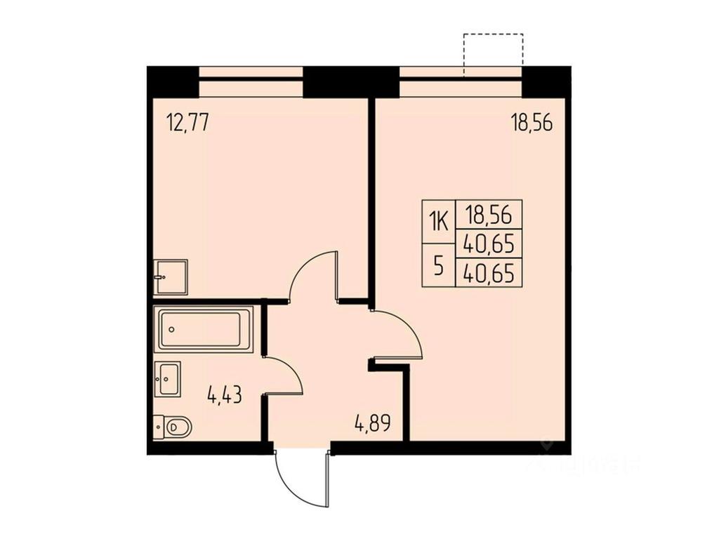 Apartment Sale, 40.7 sq. m. at Dom na Studencheskom, Studencheskiy proyezd, Ivanteyevka, Pshkinskiy Urban District, Moscow Region, Russia #1 Apartment Sale, 40.7 sq. m. at Dom na Studencheskom, Studencheskiy proyezd, Ivanteyevka, Pshkinskiy Urban District, Moscow Region, Russia #1