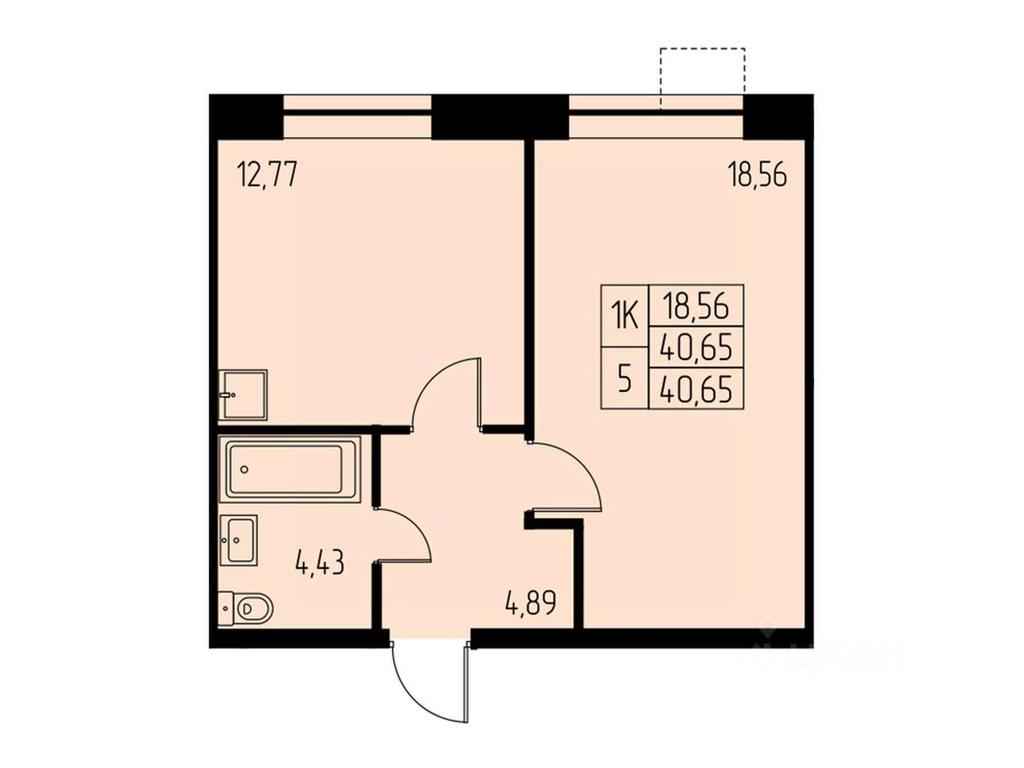 Apartment Sale, 40.7 sq. m. at Dom na Studencheskom, Studencheskiy proyezd, Ivanteyevka, Pshkinskiy Urban District, Moscow Region, Russia #1 Apartment Sale, 40.7 sq. m. at Dom na Studencheskom, Studencheskiy proyezd, Ivanteyevka, Pshkinskiy Urban District, Moscow Region, Russia #1