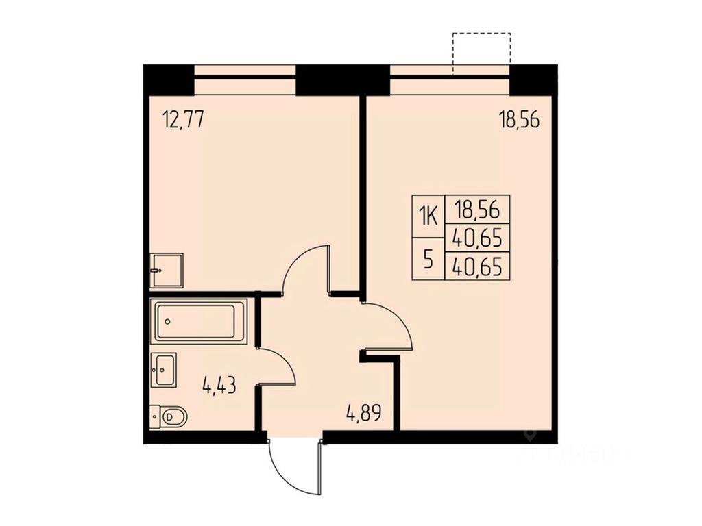 Apartment Sale, 40.7 sq. m. at Dom na Studencheskom, Studencheskiy proyezd, Ivanteyevka, Pshkinskiy Urban District, Moscow Region, Russia #1 Apartment Sale, 40.7 sq. m. at Dom na Studencheskom, Studencheskiy proyezd, Ivanteyevka, Pshkinskiy Urban District, Moscow Region, Russia #1