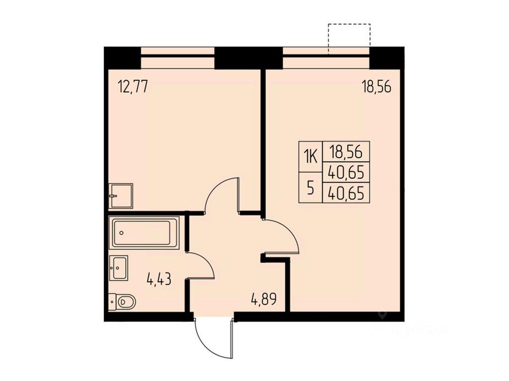 Apartment Sale, 40.7平方米 at Dom na Studencheskom, Studencheskiy proyezd, Ivanteyevka, Pshkinskiy Urban District, Moscow Region, Russia #1 Apartment Sale, 40.7平方米 at Dom na Studencheskom, Studencheskiy proyezd, Ivanteyevka, Pshkinskiy Urban District, Moscow Region, Russia #1
