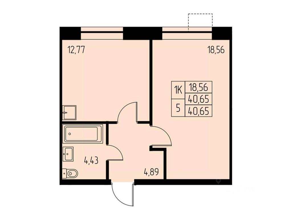 Apartment Sale, 40.7平方米 at Dom na Studencheskom, Studencheskiy proyezd, Ivanteyevka, Pshkinskiy Urban District, Moscow Region, Russia #1 Apartment Sale, 40.7平方米 at Dom na Studencheskom, Studencheskiy proyezd, Ivanteyevka, Pshkinskiy Urban District, Moscow Region, Russia #1