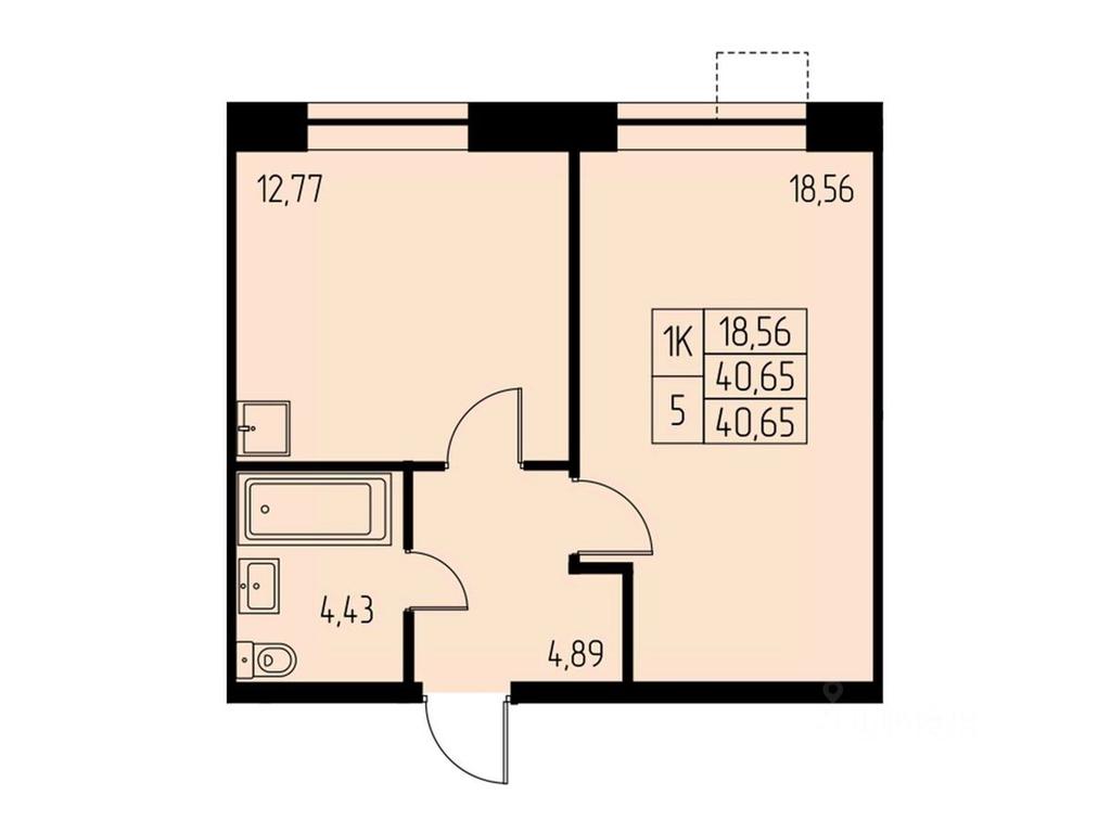 Apartment Sale, 40.7 sq. m. at Dom na Studencheskom, Studencheskiy proyezd, Ivanteyevka, Pshkinskiy Urban District, Moscow Region, Russia #1 Apartment Sale, 40.7 sq. m. at Dom na Studencheskom, Studencheskiy proyezd, Ivanteyevka, Pshkinskiy Urban District, Moscow Region, Russia #1