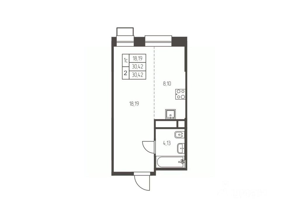 Apartment Sale, 30.4 sq. m. at Novaya Ivanteevka, Zavodskaya ulitsa, Ivanteyevka, Pshkinskiy Urban District, Moscow Region, Russia #1 Apartment Sale, 30.4 sq. m. at Novaya Ivanteevka, Zavodskaya ulitsa, Ivanteyevka, Pshkinskiy Urban District, Moscow Region, Russia #1