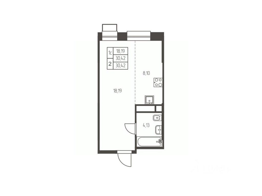 Apartment Sale, 30.4 sq. m. at Novaya Ivanteevka, Zavodskaya ulitsa, Ivanteyevka, Pshkinskiy Urban District, Moscow Region, Russia #1 Apartment Sale, 30.4 sq. m. at Novaya Ivanteevka, Zavodskaya ulitsa, Ivanteyevka, Pshkinskiy Urban District, Moscow Region, Russia #1
