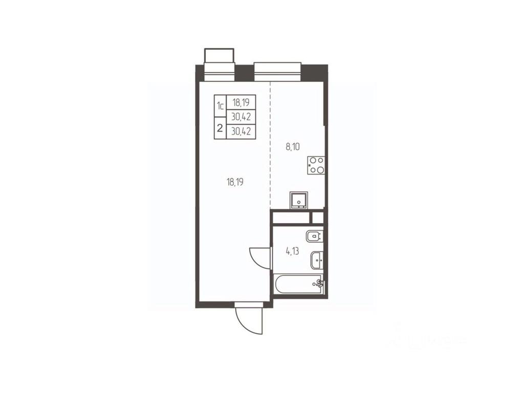 Apartment Sale, 30.4 sq. m. at Novaya Ivanteevka, Zavodskaya ulitsa, Ivanteyevka, Pshkinskiy Urban District, Moscow Region, Russia #1 Apartment Sale, 30.4 sq. m. at Novaya Ivanteevka, Zavodskaya ulitsa, Ivanteyevka, Pshkinskiy Urban District, Moscow Region, Russia #1