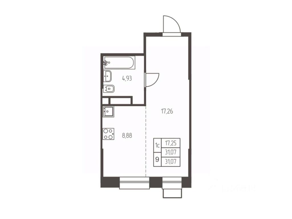 Apartment Sale, 31.1 sq. m. at Novaya Ivanteevka, Zavodskaya ulitsa, Ivanteyevka, Pshkinskiy Urban District, Moscow Region, Russia #1 Apartment Sale, 31.1 sq. m. at Novaya Ivanteevka, Zavodskaya ulitsa, Ivanteyevka, Pshkinskiy Urban District, Moscow Region, Russia #1