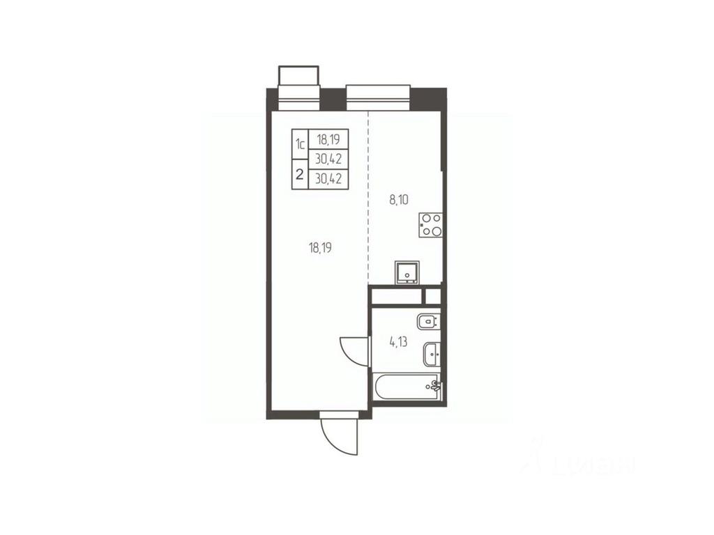 Apartment Sale, 30.4 sq. m. at Novaya Ivanteevka, Zavodskaya ulitsa, Ivanteyevka, Pshkinskiy Urban District, Moscow Region, Russia #1 Apartment Sale, 30.4 sq. m. at Novaya Ivanteevka, Zavodskaya ulitsa, Ivanteyevka, Pshkinskiy Urban District, Moscow Region, Russia #1