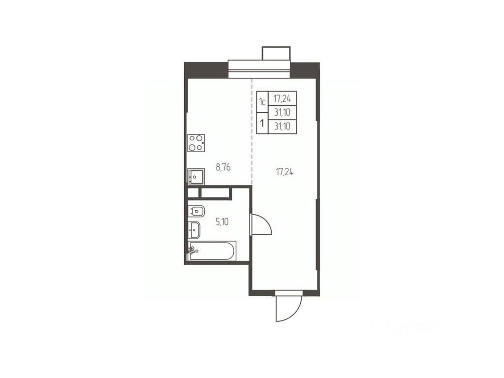 Apartment Sale, 31.1 sq. m. at Novaya Ivanteevka, Zavodskaya ulitsa, Ivanteyevka, Pshkinskiy Urban District, Moscow Region, Russia #1 Apartment Sale, 31.1 sq. m. at Novaya Ivanteevka, Zavodskaya ulitsa, Ivanteyevka, Pshkinskiy Urban District, Moscow Region, Russia #1