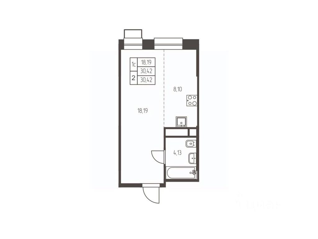 Apartment Sale, 30.4 sq. m. at Novaya Ivanteevka, Zavodskaya ulitsa, Ivanteyevka, Pshkinskiy Urban District, Moscow Region, Russia #1 Apartment Sale, 30.4 sq. m. at Novaya Ivanteevka, Zavodskaya ulitsa, Ivanteyevka, Pshkinskiy Urban District, Moscow Region, Russia #1