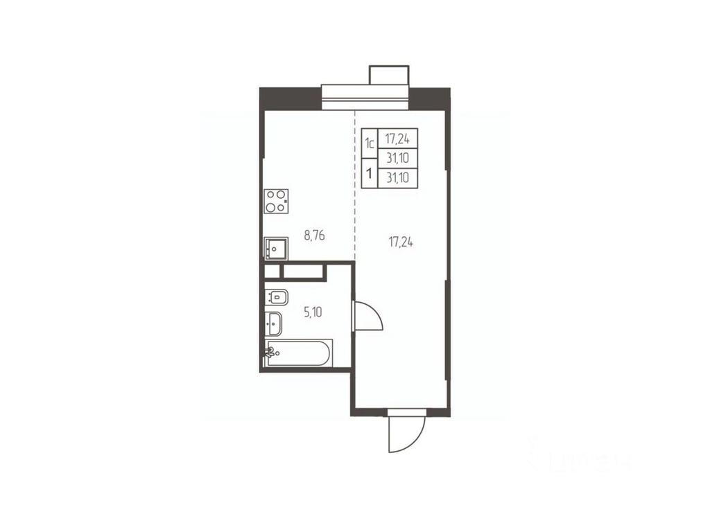 Apartment Sale, 31.1 sq. m. at Novaya Ivanteevka, Zavodskaya ulitsa, Ivanteyevka, Pshkinskiy Urban District, Moscow Region, Russia #1 Apartment Sale, 31.1 sq. m. at Novaya Ivanteevka, Zavodskaya ulitsa, Ivanteyevka, Pshkinskiy Urban District, Moscow Region, Russia #1