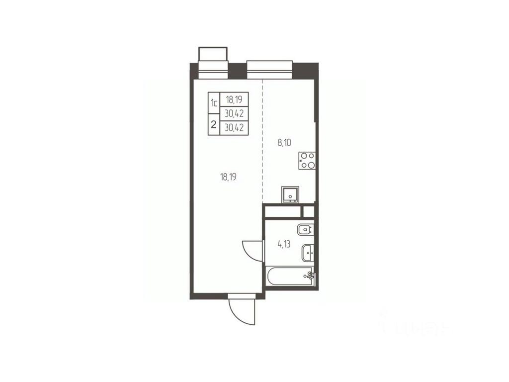 Apartment Sale, 30.4 sq. m. at Novaya Ivanteevka, Zavodskaya ulitsa, Ivanteyevka, Pshkinskiy Urban District, Moscow Region, Russia #1 Apartment Sale, 30.4 sq. m. at Novaya Ivanteevka, Zavodskaya ulitsa, Ivanteyevka, Pshkinskiy Urban District, Moscow Region, Russia #1