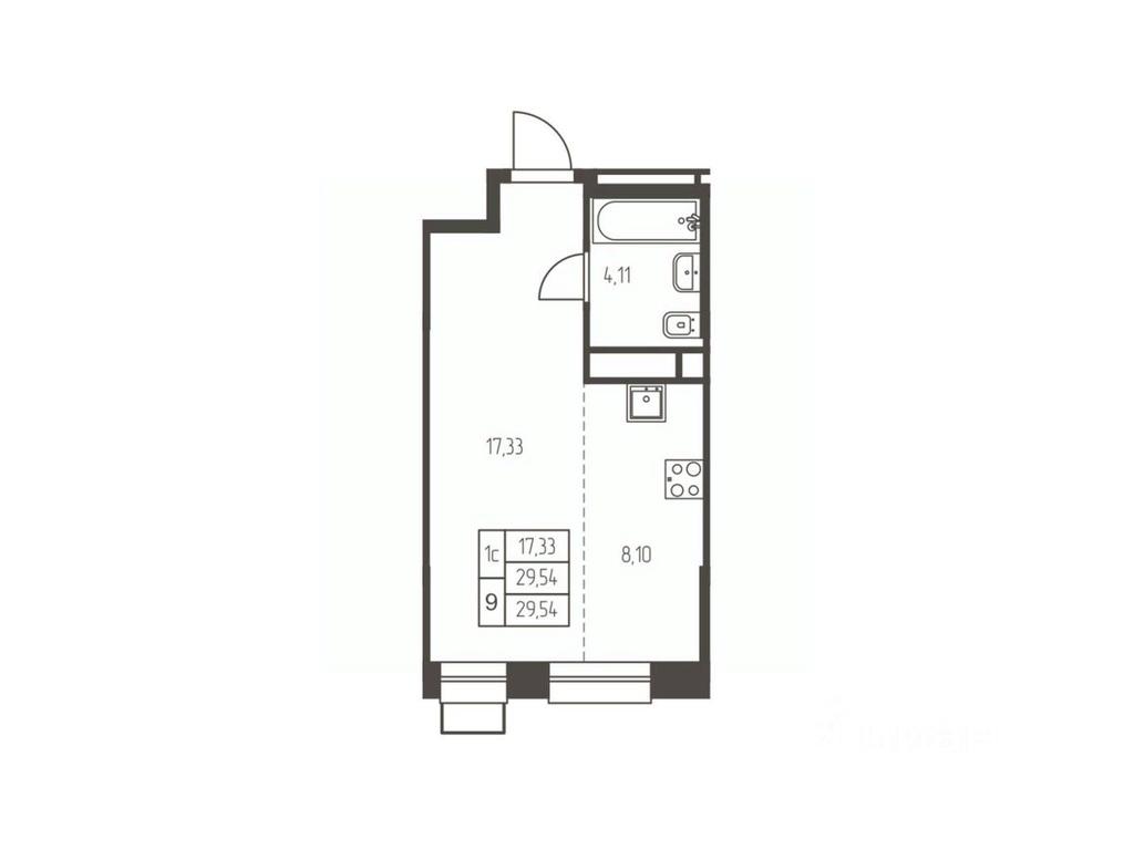 Apartment Sale, 29.5 sq. m. at Novaya Ivanteevka, Zavodskaya ulitsa, Ivanteyevka, Pshkinskiy Urban District, Moscow Region, Russia #1 Apartment Sale, 29.5 sq. m. at Novaya Ivanteevka, Zavodskaya ulitsa, Ivanteyevka, Pshkinskiy Urban District, Moscow Region, Russia #1