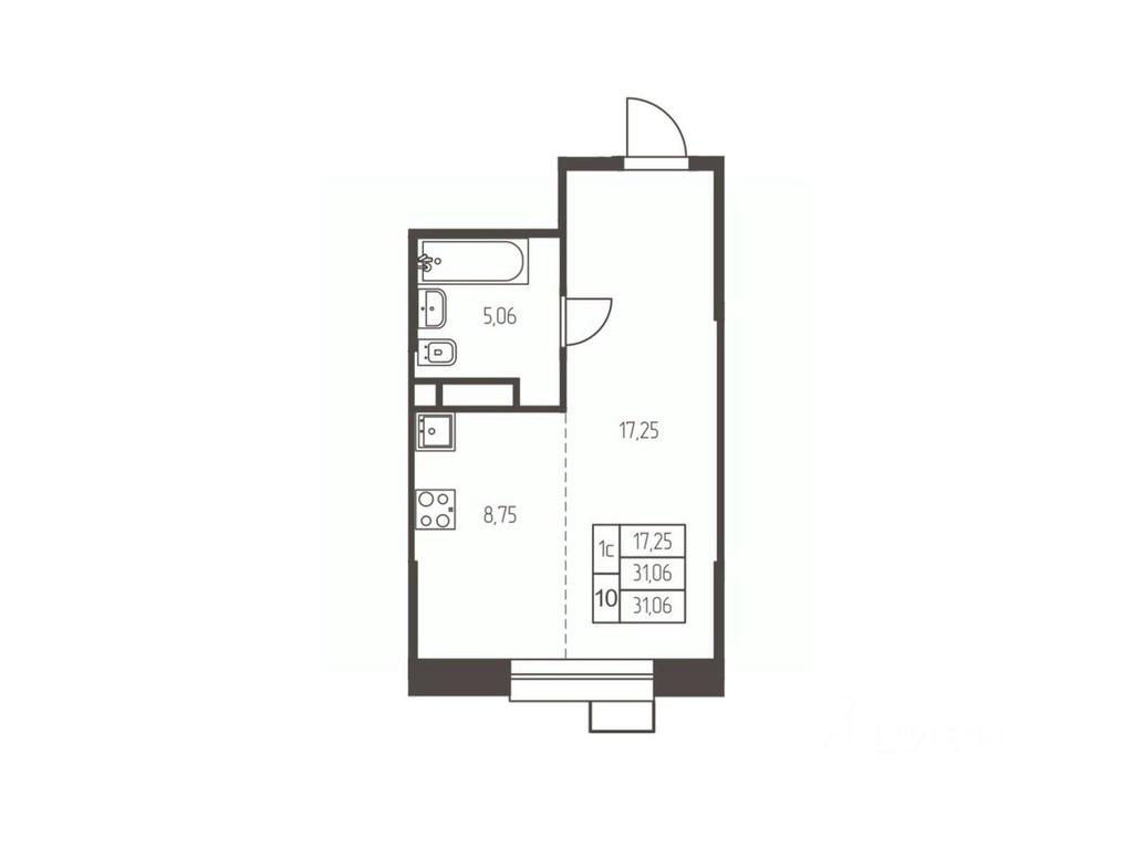 Apartment Sale, 31.1 sq. m. at Novaya Ivanteevka, Zavodskaya ulitsa, Ivanteyevka, Pshkinskiy Urban District, Moscow Region, Russia #1 Apartment Sale, 31.1 sq. m. at Novaya Ivanteevka, Zavodskaya ulitsa, Ivanteyevka, Pshkinskiy Urban District, Moscow Region, Russia #1