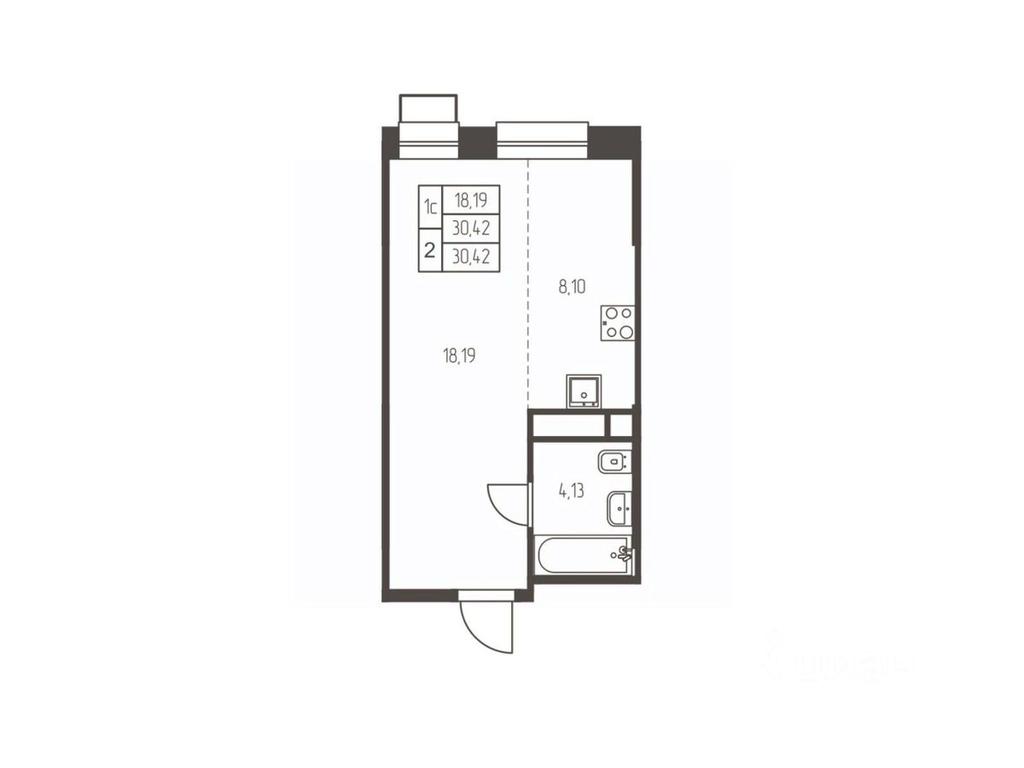 Apartment Sale, 30.4 sq. m. at Novaya Ivanteevka, Zavodskaya ulitsa, Ivanteyevka, Pshkinskiy Urban District, Moscow Region, Russia #1 Apartment Sale, 30.4 sq. m. at Novaya Ivanteevka, Zavodskaya ulitsa, Ivanteyevka, Pshkinskiy Urban District, Moscow Region, Russia #1