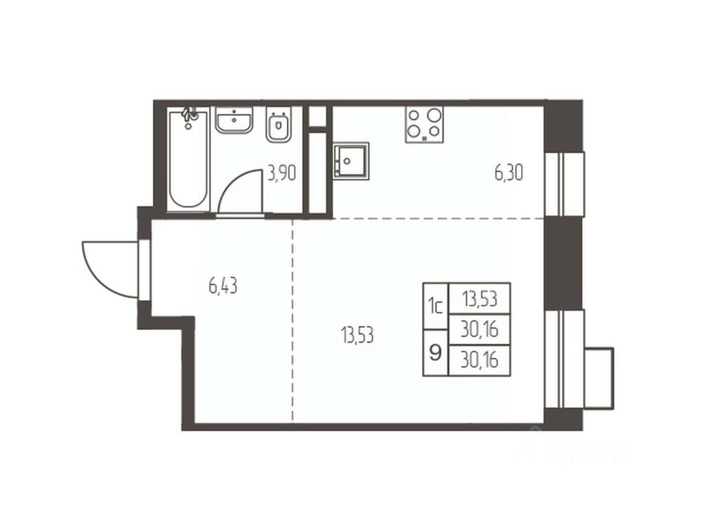 Apartment Sale, 30.2 sq. m. at Novaya Ivanteevka, Zavodskaya ulitsa, Ivanteyevka, Pshkinskiy Urban District, Moscow Region, Russia #1 Apartment Sale, 30.2 sq. m. at Novaya Ivanteevka, Zavodskaya ulitsa, Ivanteyevka, Pshkinskiy Urban District, Moscow Region, Russia #1