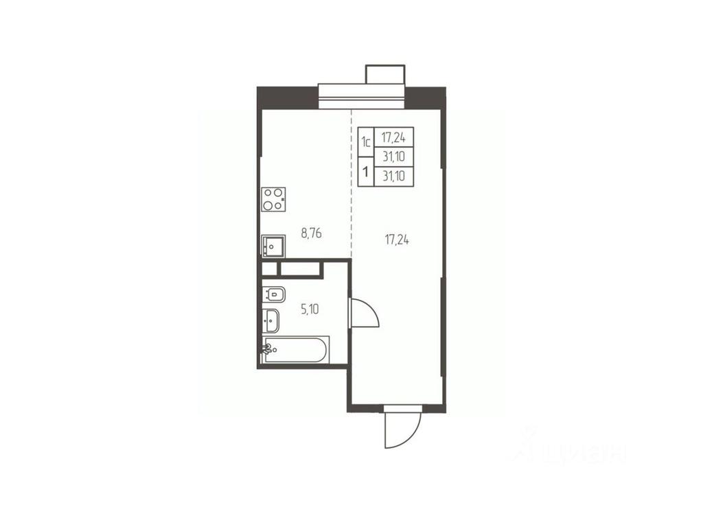 Apartment Sale, 31.1 sq. m. at Novaya Ivanteevka, Zavodskaya ulitsa, Ivanteyevka, Pshkinskiy Urban District, Moscow Region, Russia #1 Apartment Sale, 31.1 sq. m. at Novaya Ivanteevka, Zavodskaya ulitsa, Ivanteyevka, Pshkinskiy Urban District, Moscow Region, Russia #1