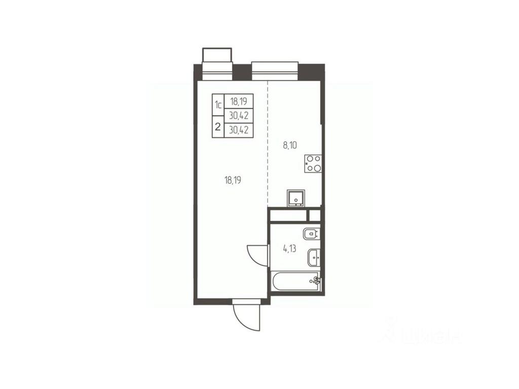 Apartment Sale, 30.4 sq. m. at Novaya Ivanteevka, Zavodskaya ulitsa, Ivanteyevka, Pshkinskiy Urban District, Moscow Region, Russia #1 Apartment Sale, 30.4 sq. m. at Novaya Ivanteevka, Zavodskaya ulitsa, Ivanteyevka, Pshkinskiy Urban District, Moscow Region, Russia #1