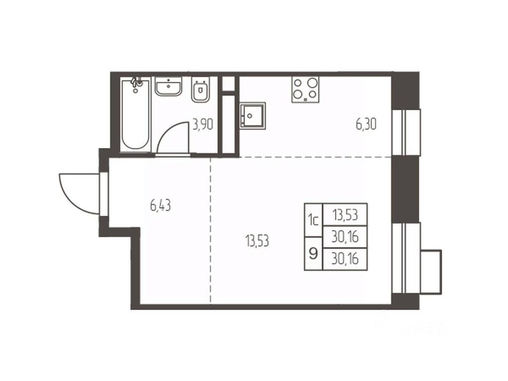 Apartment Sale, 30.2 sq. m. at Novaya Ivanteevka, Zavodskaya ulitsa, Ivanteyevka, Pshkinskiy Urban District, Moscow Region, Russia #1 Apartment Sale, 30.2 sq. m. at Novaya Ivanteevka, Zavodskaya ulitsa, Ivanteyevka, Pshkinskiy Urban District, Moscow Region, Russia #1