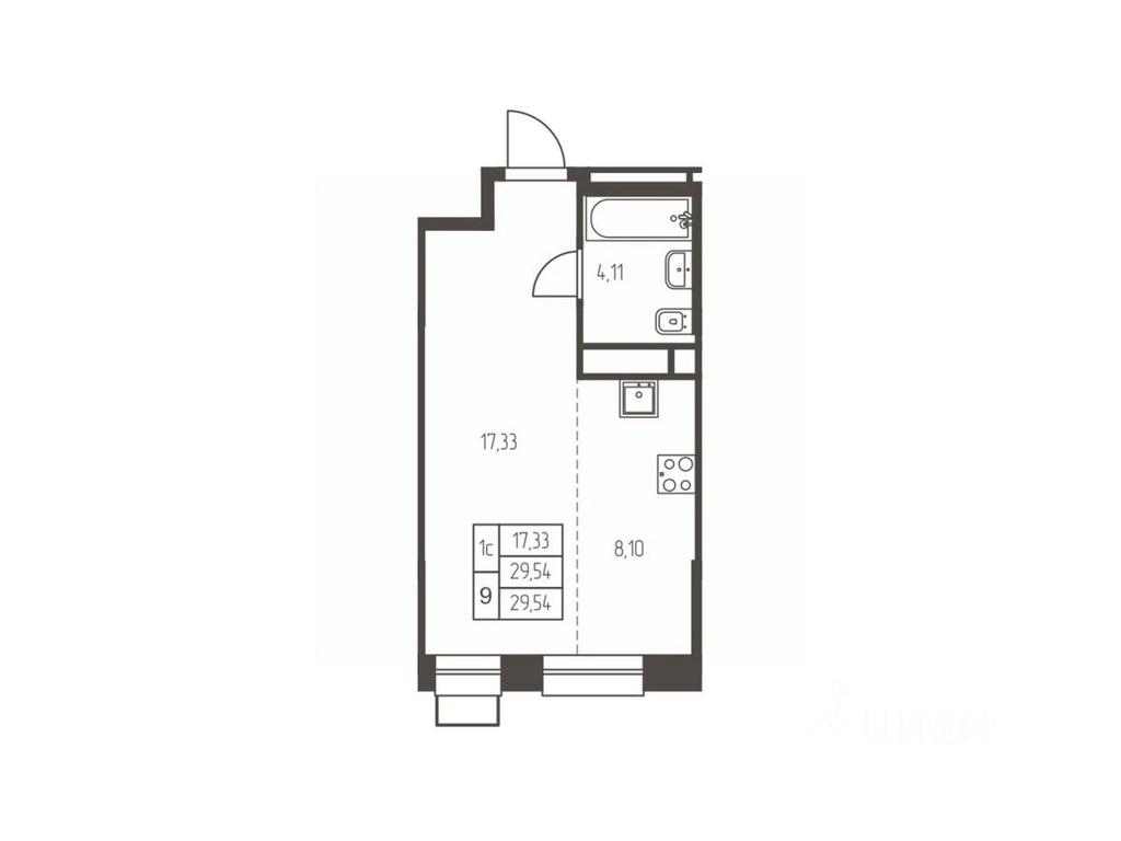 Apartment Sale, 29.5 sq. m. at Novaya Ivanteevka, Zavodskaya ulitsa, Ivanteyevka, Pshkinskiy Urban District, Moscow Region, Russia #1 Apartment Sale, 29.5 sq. m. at Novaya Ivanteevka, Zavodskaya ulitsa, Ivanteyevka, Pshkinskiy Urban District, Moscow Region, Russia #1