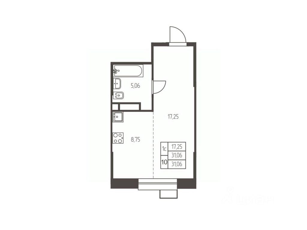 Apartment Sale, 31.1 sq. m. at Novaya Ivanteevka, Zavodskaya ulitsa, Ivanteyevka, Pshkinskiy Urban District, Moscow Region, Russia #1 Apartment Sale, 31.1 sq. m. at Novaya Ivanteevka, Zavodskaya ulitsa, Ivanteyevka, Pshkinskiy Urban District, Moscow Region, Russia #1