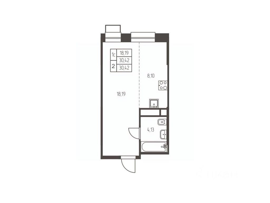 Apartment Sale, 30.4 sq. m. at Novaya Ivanteevka, Zavodskaya ulitsa, Ivanteyevka, Pshkinskiy Urban District, Moscow Region, Russia #1 Apartment Sale, 30.4 sq. m. at Novaya Ivanteevka, Zavodskaya ulitsa, Ivanteyevka, Pshkinskiy Urban District, Moscow Region, Russia #1