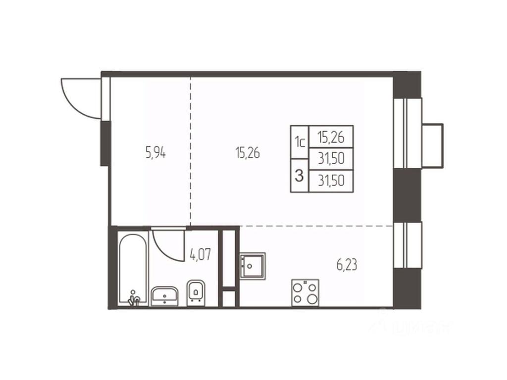 Apartment Sale, 31.5 sq. m. at Novaya Ivanteevka, Zavodskaya ulitsa, Ivanteyevka, Pshkinskiy Urban District, Moscow Region, Russia #1 Apartment Sale, 31.5 sq. m. at Novaya Ivanteevka, Zavodskaya ulitsa, Ivanteyevka, Pshkinskiy Urban District, Moscow Region, Russia #1