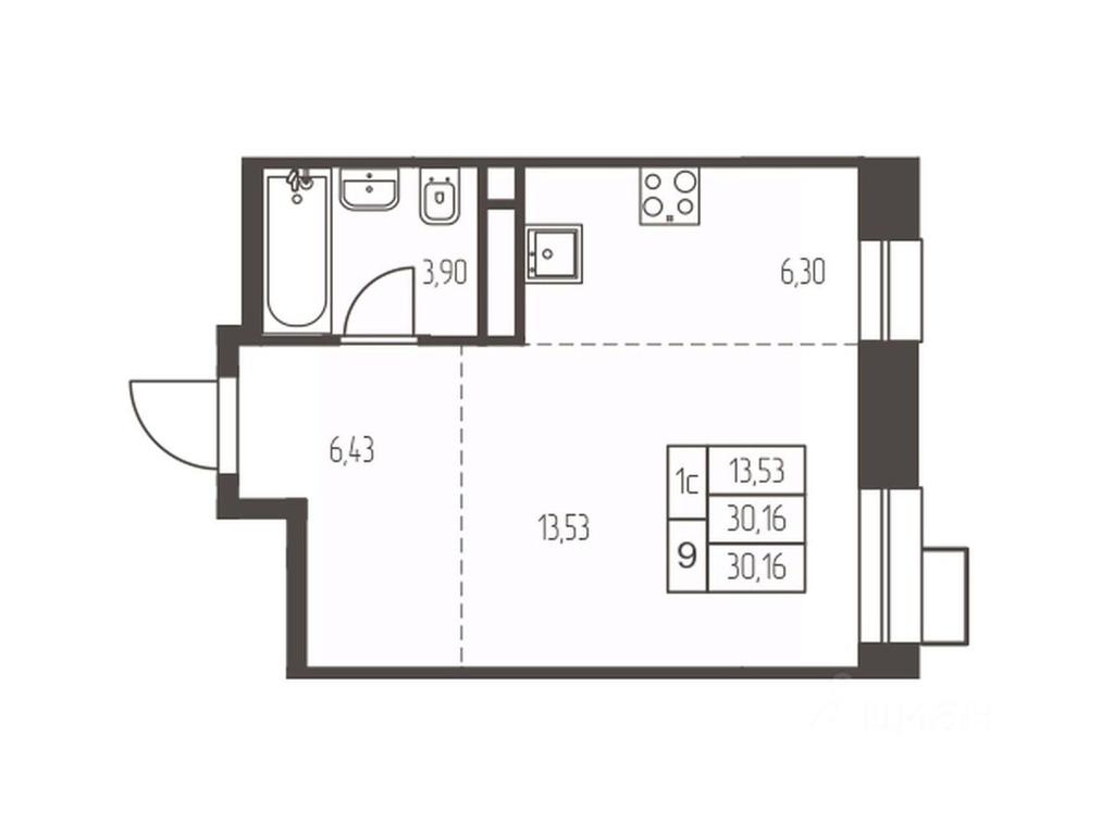Apartment Sale, 30.2 sq. m. at Novaya Ivanteevka, Zavodskaya ulitsa, Ivanteyevka, Pshkinskiy Urban District, Moscow Region, Russia #1 Apartment Sale, 30.2 sq. m. at Novaya Ivanteevka, Zavodskaya ulitsa, Ivanteyevka, Pshkinskiy Urban District, Moscow Region, Russia #1