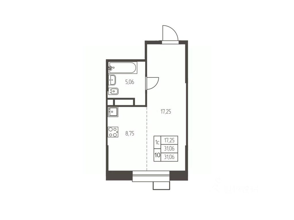 Apartment Sale, 31.1 sq. m. at Novaya Ivanteevka, Zavodskaya ulitsa, Ivanteyevka, Pshkinskiy Urban District, Moscow Region, Russia #1 Apartment Sale, 31.1 sq. m. at Novaya Ivanteevka, Zavodskaya ulitsa, Ivanteyevka, Pshkinskiy Urban District, Moscow Region, Russia #1