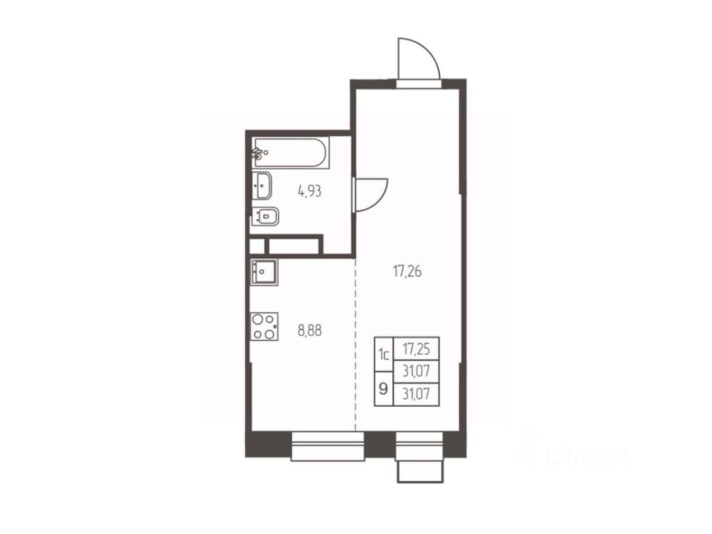 Apartment Sale, 31.1 sq. m. at Novaya Ivanteevka, Zavodskaya ulitsa, Ivanteyevka, Pshkinskiy Urban District, Moscow Region, Russia #1 Apartment Sale, 31.1 sq. m. at Novaya Ivanteevka, Zavodskaya ulitsa, Ivanteyevka, Pshkinskiy Urban District, Moscow Region, Russia #1