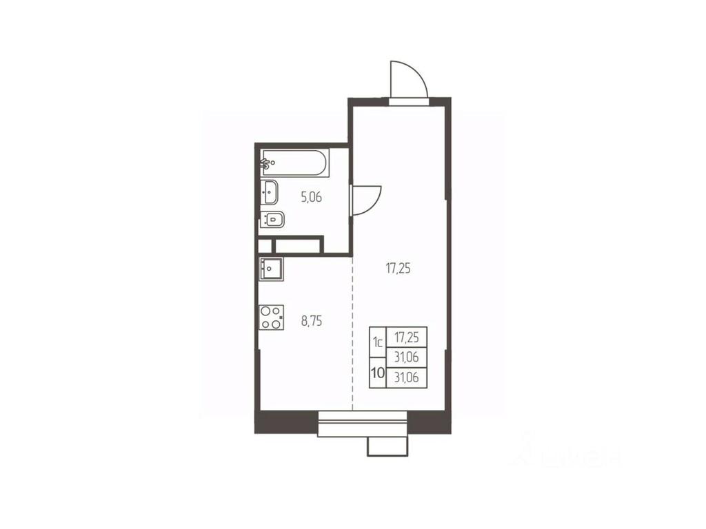 Apartment Sale, 31.1 sq. m. at Novaya Ivanteevka, Zavodskaya ulitsa, Ivanteyevka, Pshkinskiy Urban District, Moscow Region, Russia #1 Apartment Sale, 31.1 sq. m. at Novaya Ivanteevka, Zavodskaya ulitsa, Ivanteyevka, Pshkinskiy Urban District, Moscow Region, Russia #1