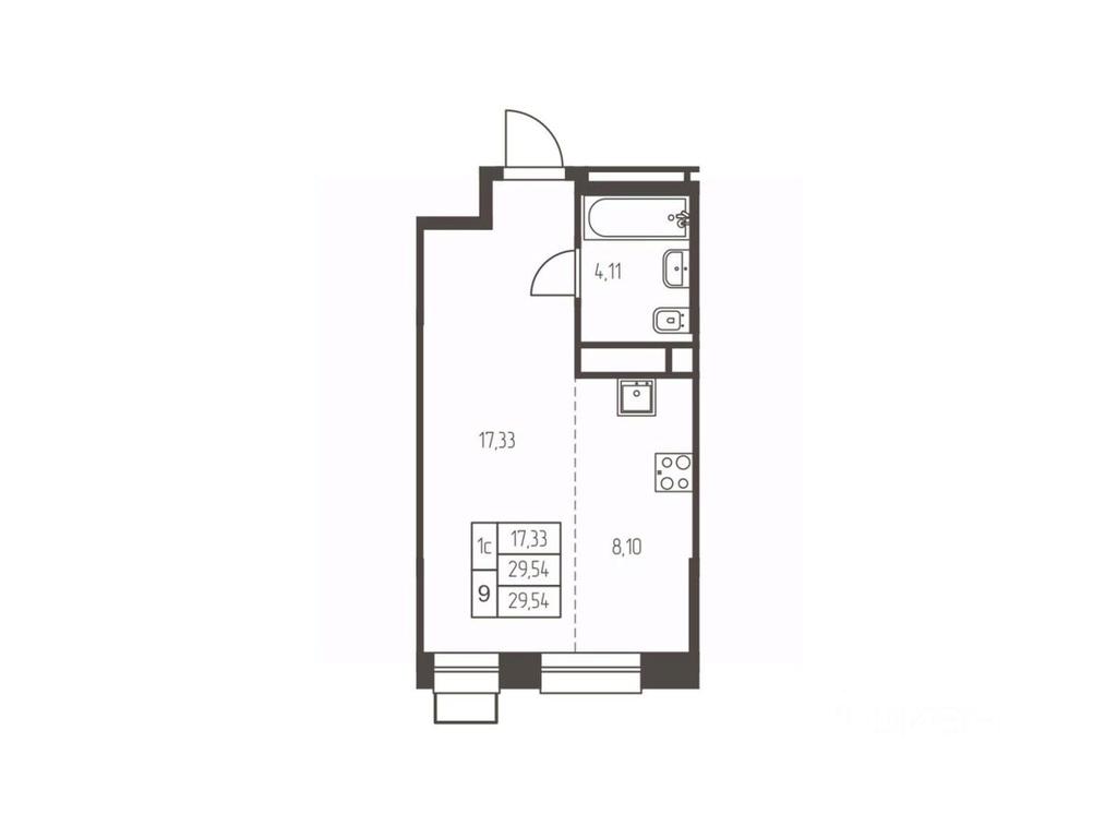 Apartment Sale, 29.5 sq. m. at Novaya Ivanteevka, Zavodskaya ulitsa, Ivanteyevka, Pshkinskiy Urban District, Moscow Region, Russia #1 Apartment Sale, 29.5 sq. m. at Novaya Ivanteevka, Zavodskaya ulitsa, Ivanteyevka, Pshkinskiy Urban District, Moscow Region, Russia #1