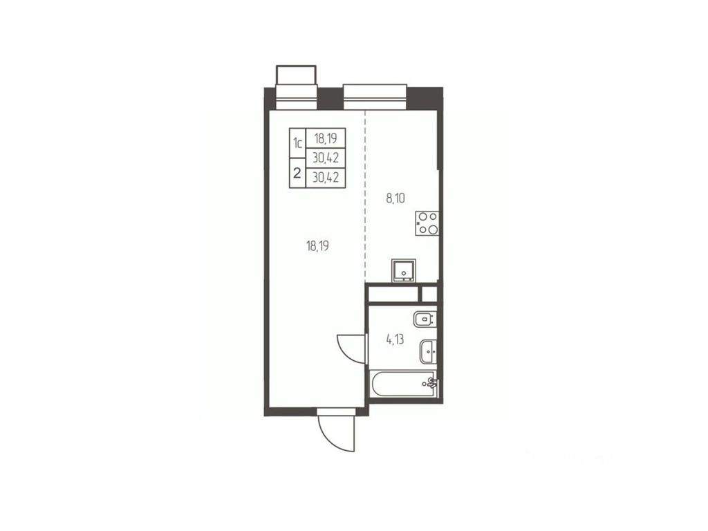 Apartment Sale, 30.4 sq. m. at Novaya Ivanteevka, Zavodskaya ulitsa, Ivanteyevka, Pshkinskiy Urban District, Moscow Region, Russia #1 Apartment Sale, 30.4 sq. m. at Novaya Ivanteevka, Zavodskaya ulitsa, Ivanteyevka, Pshkinskiy Urban District, Moscow Region, Russia #1