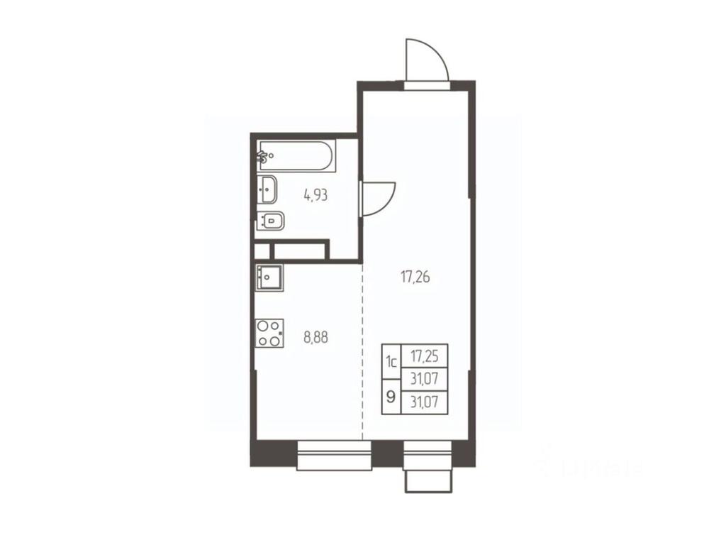 Apartment Sale, 31.1 sq. m. at Novaya Ivanteevka, Zavodskaya ulitsa, Ivanteyevka, Pshkinskiy Urban District, Moscow Region, Russia #1 Apartment Sale, 31.1 sq. m. at Novaya Ivanteevka, Zavodskaya ulitsa, Ivanteyevka, Pshkinskiy Urban District, Moscow Region, Russia #1