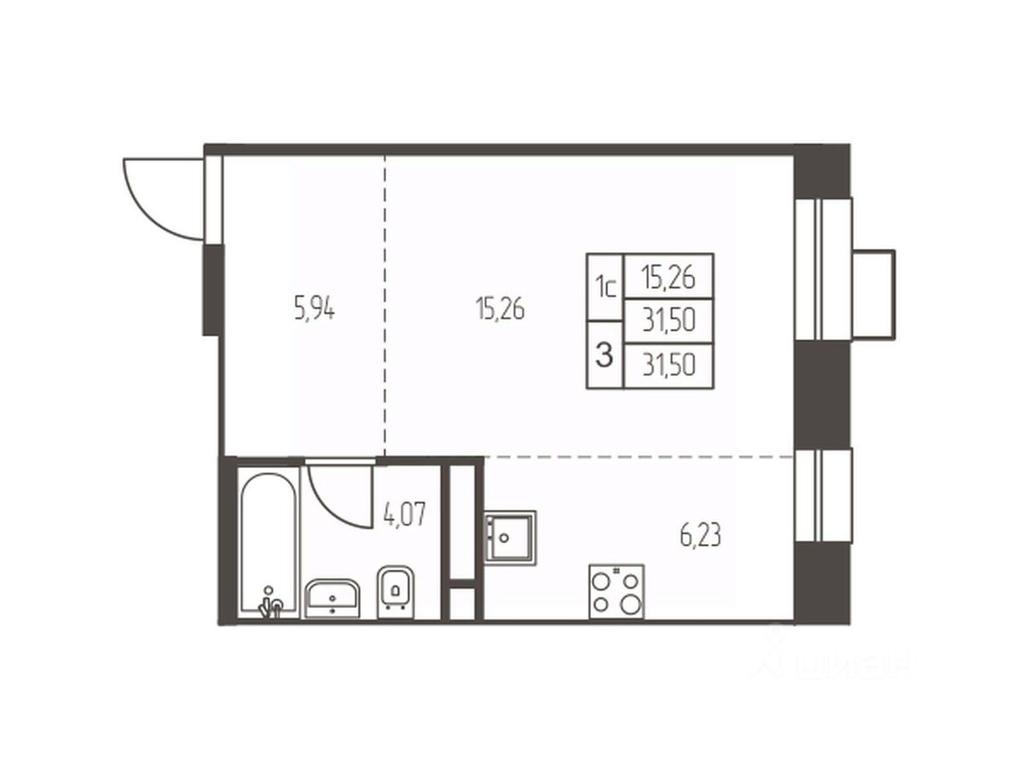 Apartment Sale, 31.5 sq. m. at Novaya Ivanteevka, Zavodskaya ulitsa, Ivanteyevka, Pshkinskiy Urban District, Moscow Region, Russia #1 Apartment Sale, 31.5 sq. m. at Novaya Ivanteevka, Zavodskaya ulitsa, Ivanteyevka, Pshkinskiy Urban District, Moscow Region, Russia #1