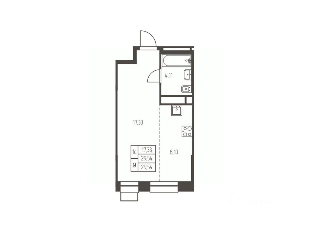 Apartment Sale, 29.5 sq. m. at Novaya Ivanteevka, Zavodskaya ulitsa, Ivanteyevka, Pshkinskiy Urban District, Moscow Region, Russia #1 Apartment Sale, 29.5 sq. m. at Novaya Ivanteevka, Zavodskaya ulitsa, Ivanteyevka, Pshkinskiy Urban District, Moscow Region, Russia #1