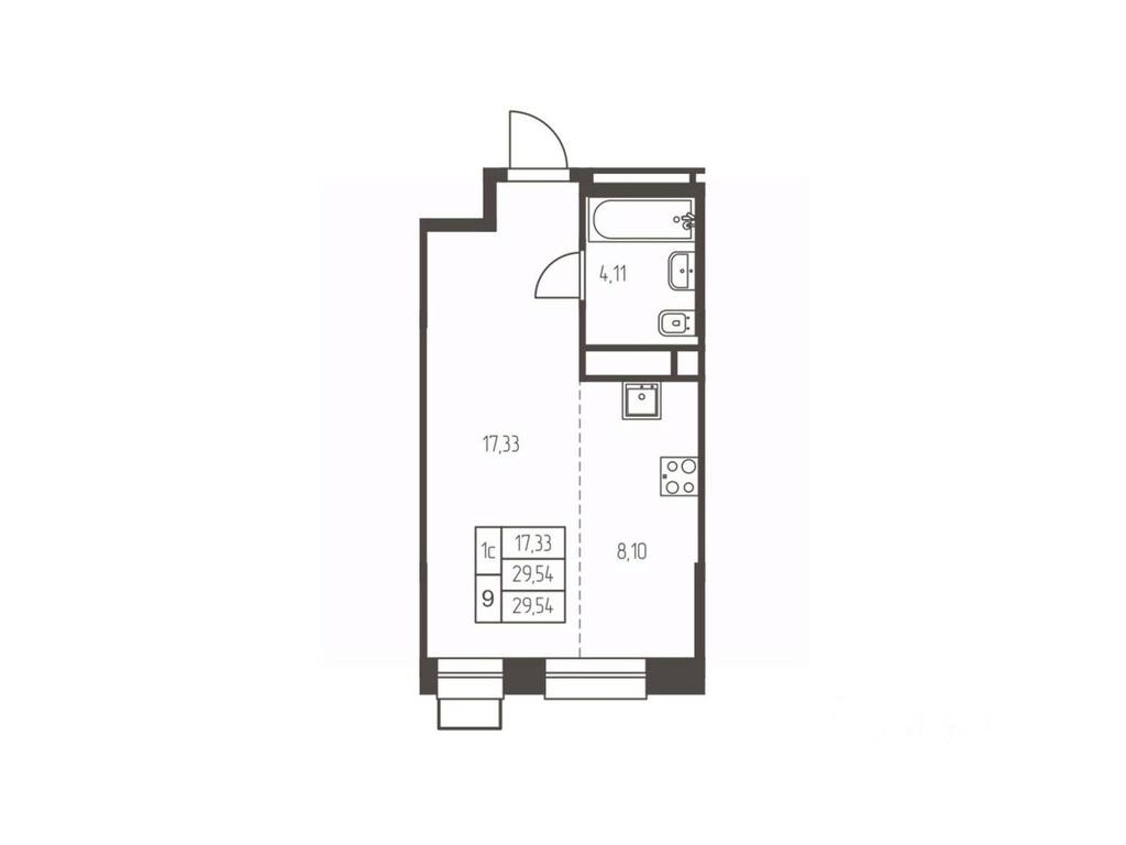Apartment Sale, 29.5 sq. m. at Novaya Ivanteevka, Zavodskaya ulitsa, Ivanteyevka, Pshkinskiy Urban District, Moscow Region, Russia #1 Apartment Sale, 29.5 sq. m. at Novaya Ivanteevka, Zavodskaya ulitsa, Ivanteyevka, Pshkinskiy Urban District, Moscow Region, Russia #1