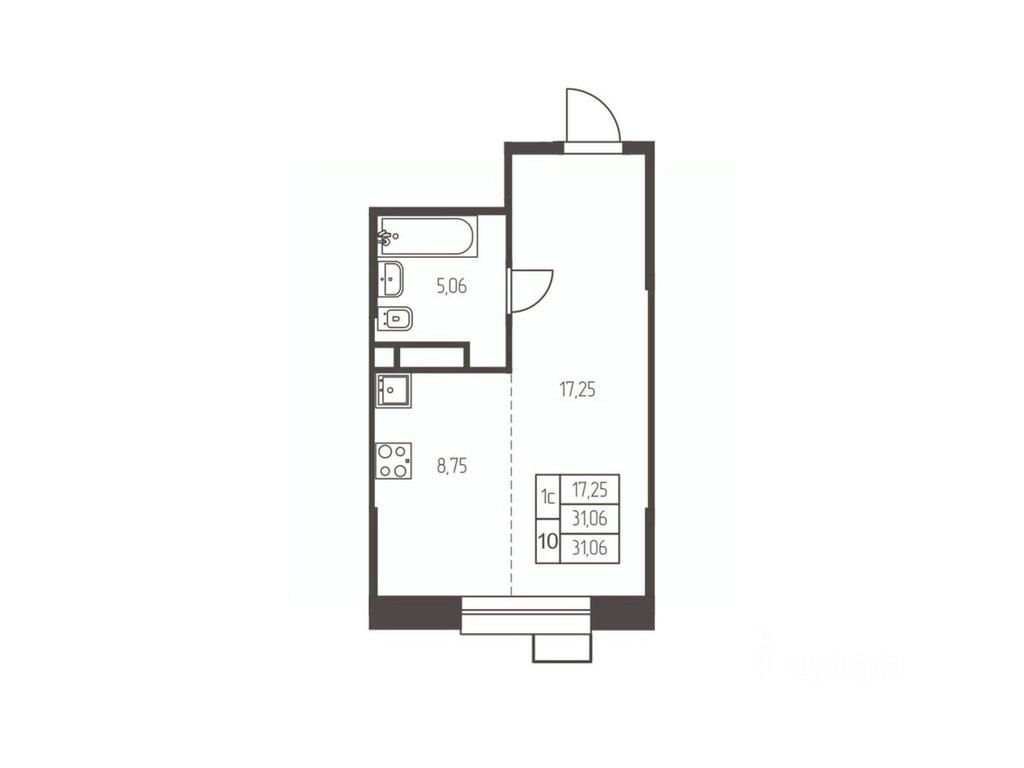 Apartment Sale, 31.1 sq. m. at Novaya Ivanteevka, Zavodskaya ulitsa, Ivanteyevka, Pshkinskiy Urban District, Moscow Region, Russia #1 Apartment Sale, 31.1 sq. m. at Novaya Ivanteevka, Zavodskaya ulitsa, Ivanteyevka, Pshkinskiy Urban District, Moscow Region, Russia #1