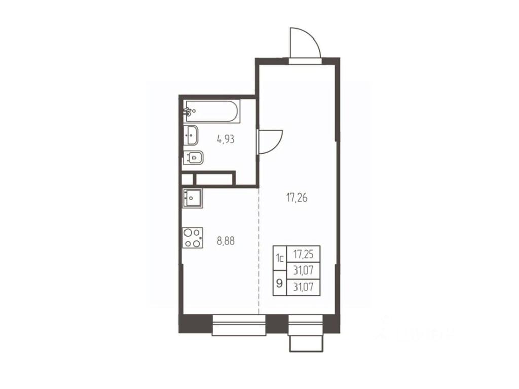 Apartment Sale, 31.1 sq. m. at Novaya Ivanteevka, Zavodskaya ulitsa, Ivanteyevka, Pshkinskiy Urban District, Moscow Region, Russia #1 Apartment Sale, 31.1 sq. m. at Novaya Ivanteevka, Zavodskaya ulitsa, Ivanteyevka, Pshkinskiy Urban District, Moscow Region, Russia #1